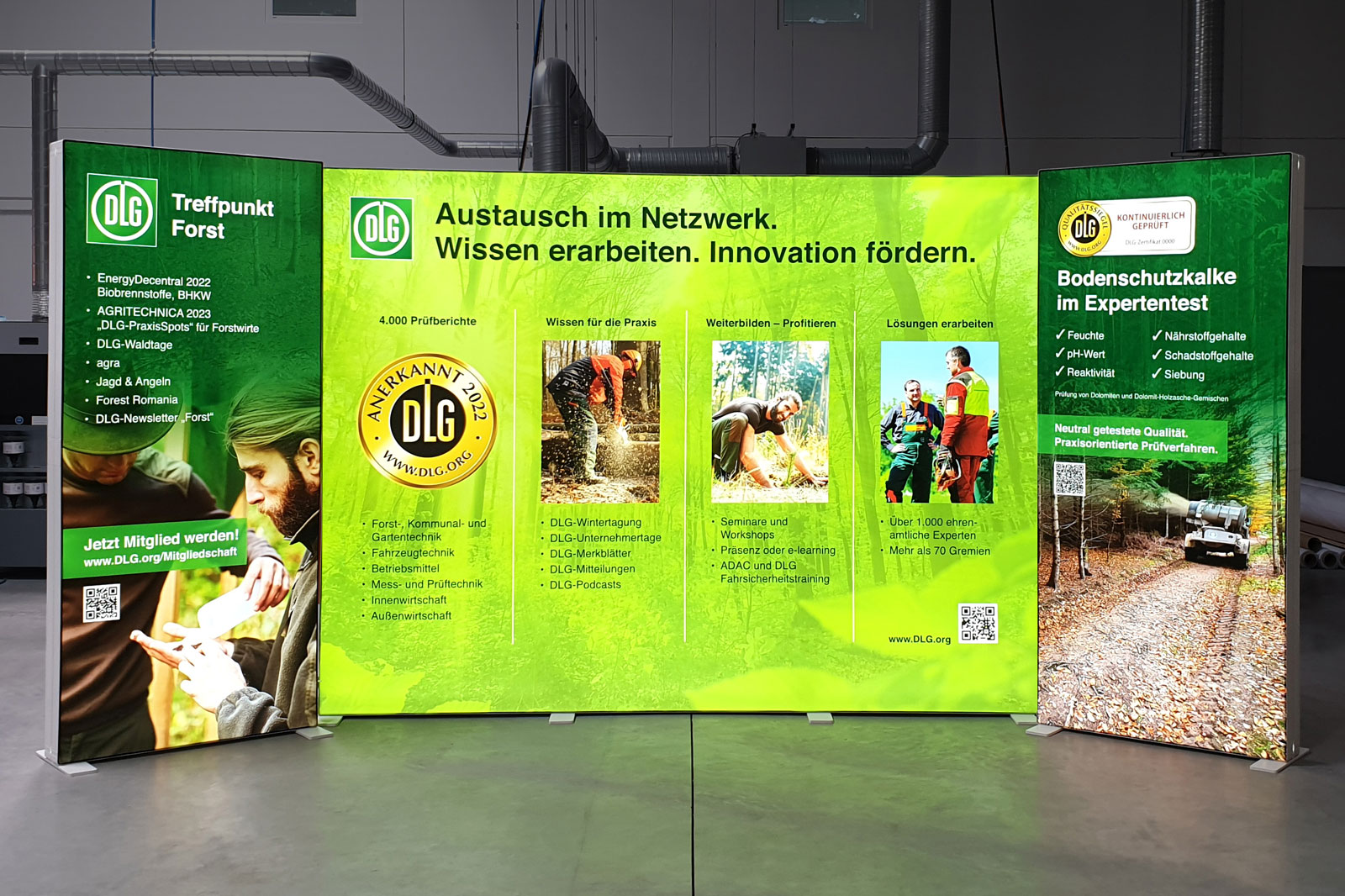 LED Messestand - PIXLIP GO - DLG e.V.