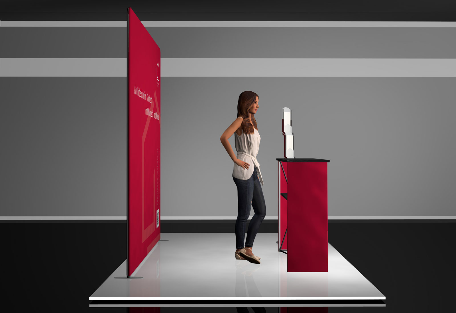 Messe-Set Budget 1 für 3x2 m Standfläche