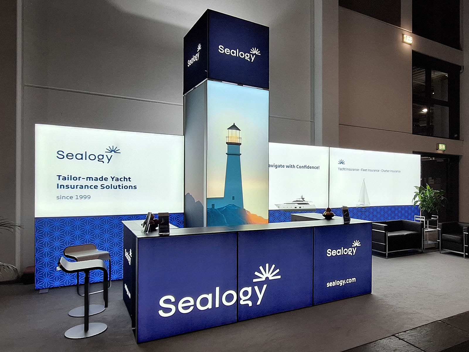 LED Messestand - ALU STAR - Sealogy GmbH
