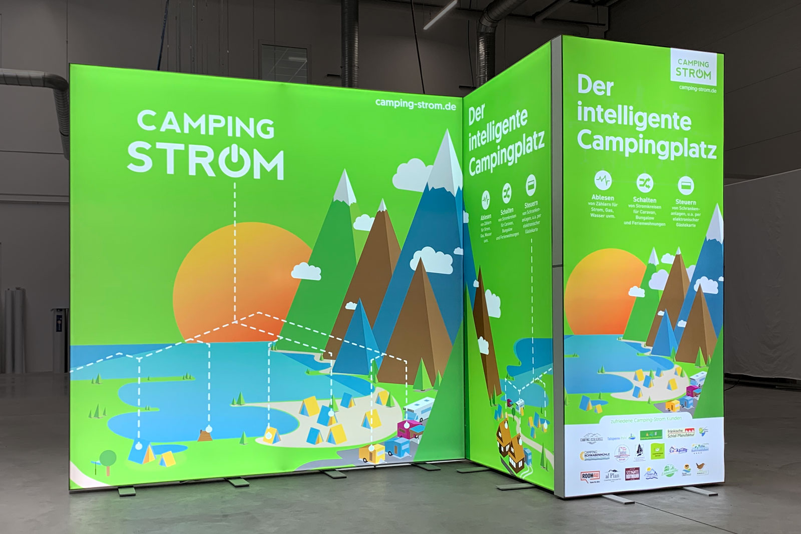 LED Messewand - ALU LightUp - TREFON electronic GmbH