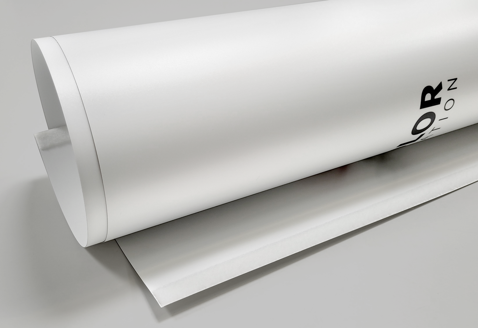 Grafikdruck für Messetheke Rollo "M"