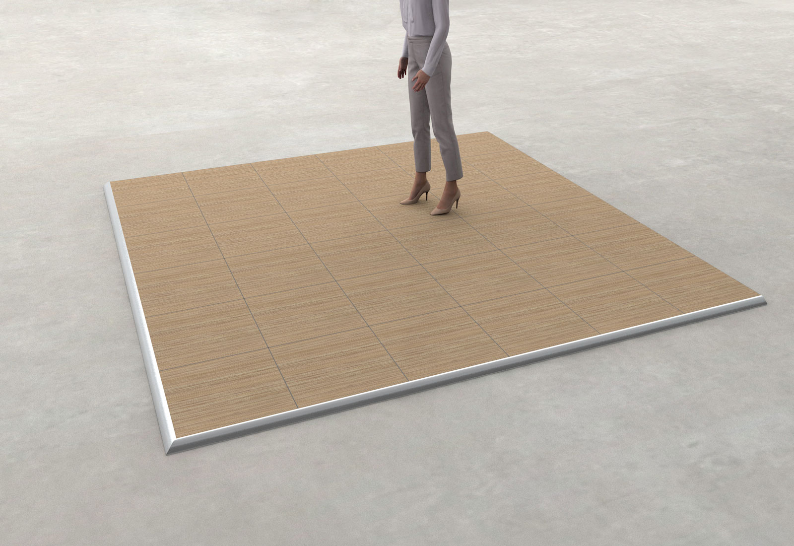 Stand-ON Messeboden 3x3 m