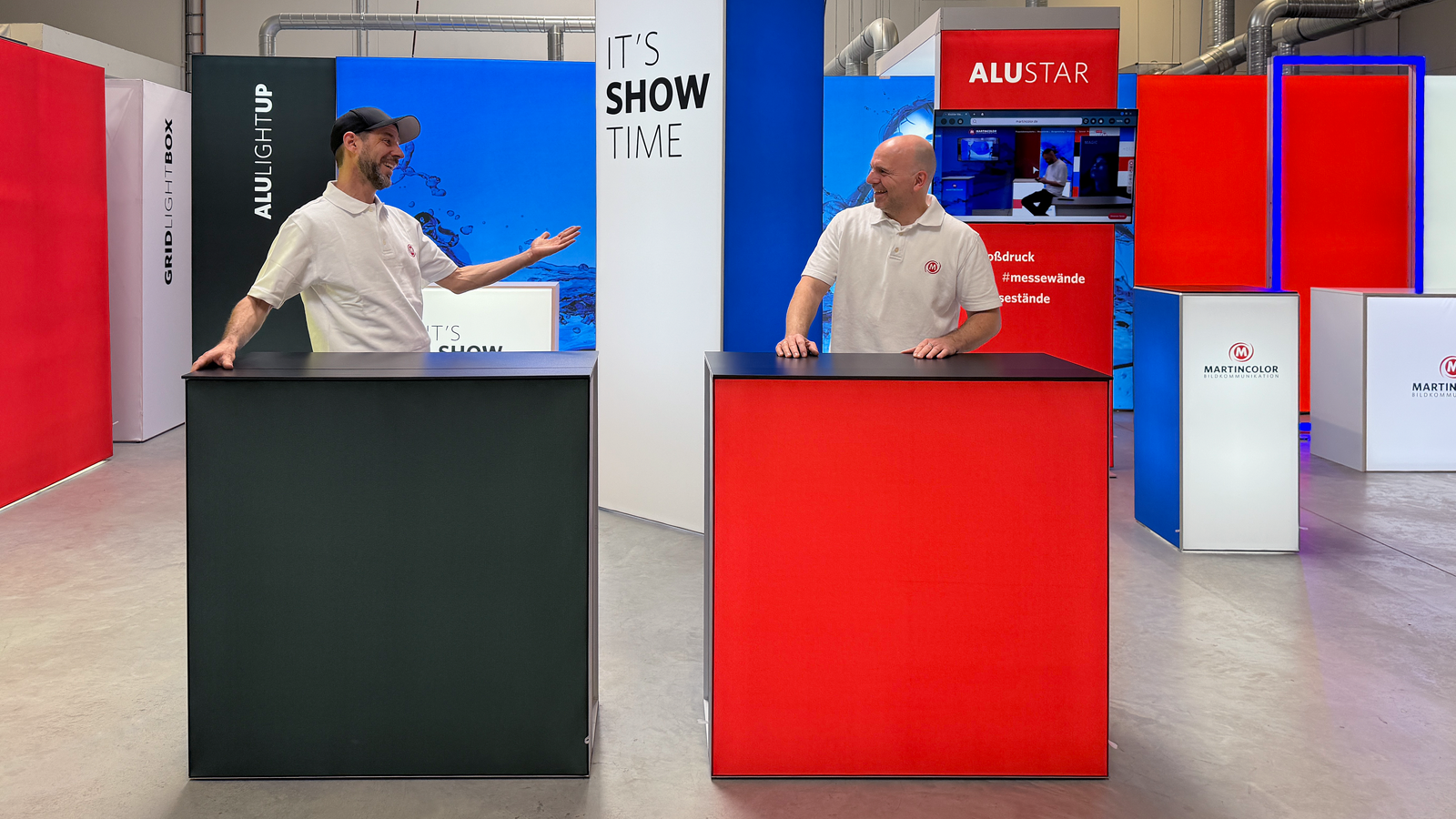 Exhibition counters