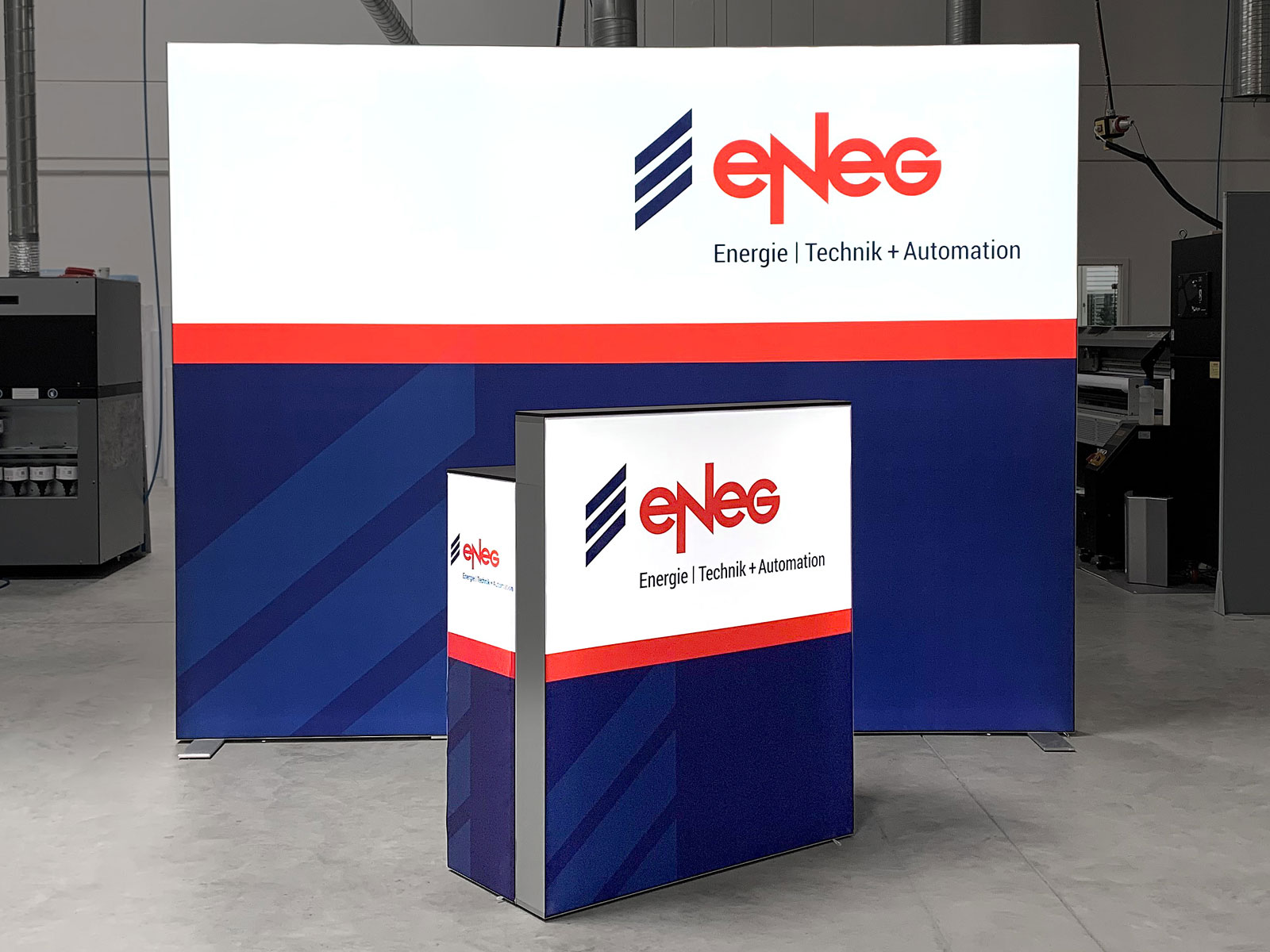 LED Messestand - ALU STAR - eNeG GmbH