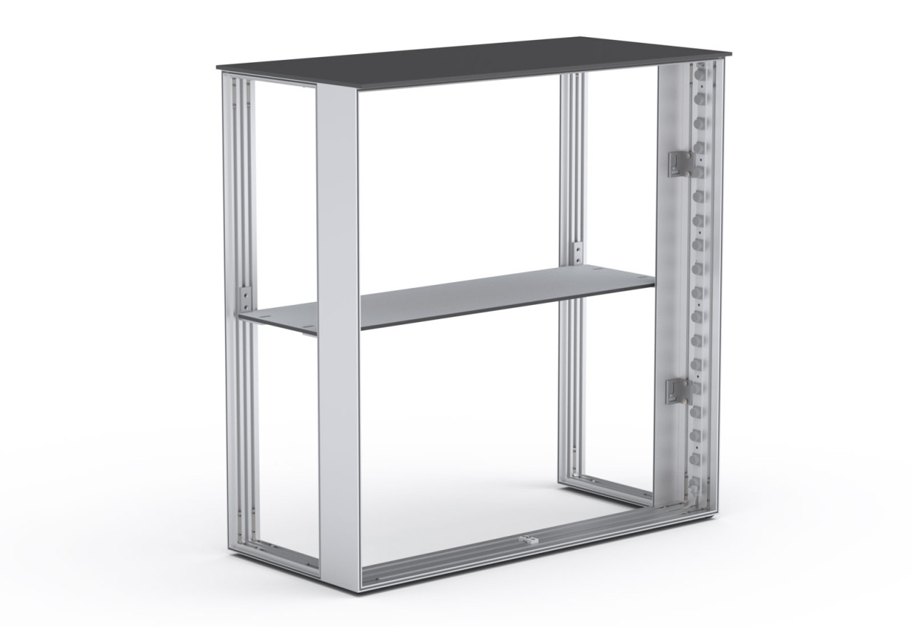 ALU STAR PLUS LED Counter | without blockout material (back) | without ...